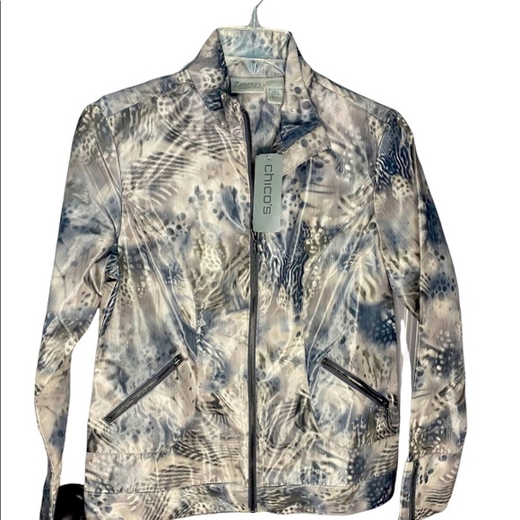 NWT Zenergy  by Chico’s-woman windbreaker/lightweight  size 0/S new 2024 trend - Picture 1 of 4